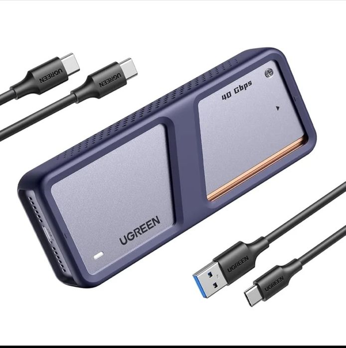 SSD 4TB WD SN850X + enclosure ugreen USB 4