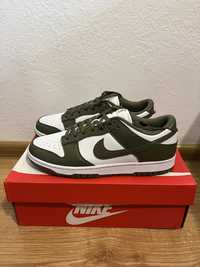 Buty nike dunk low green olive