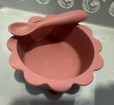 Taça + Colher Silicone Criança Novo