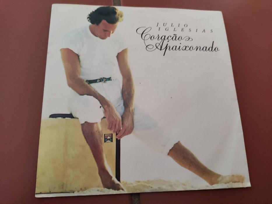 Disco Vinil Julio Iglesias- Coração Apaixonado