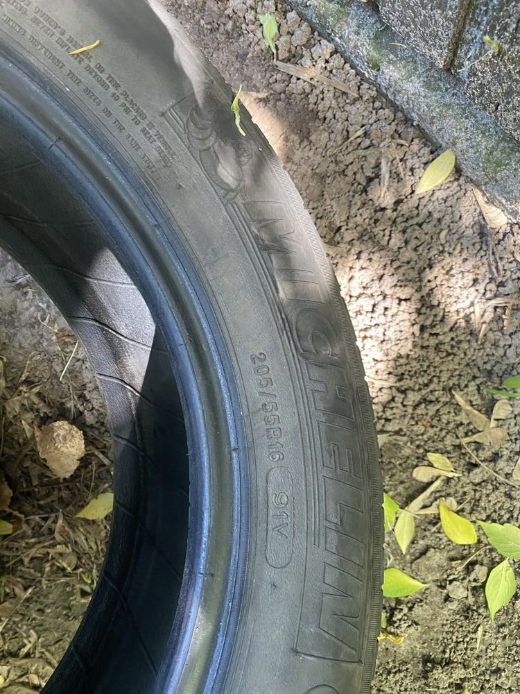 Шини  літні пара MICHELIN 205/55 r16