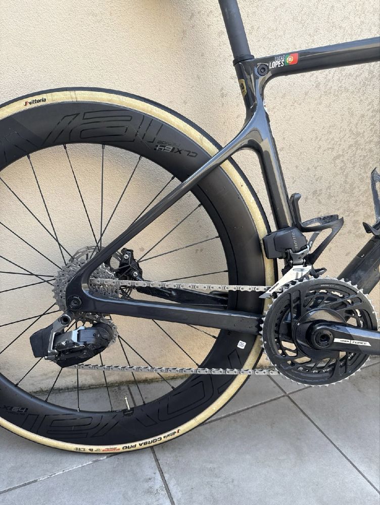 Orbea Orca M31eTEAM 2022-AXS + Rodas Roval CLX64 Rapid + Favero