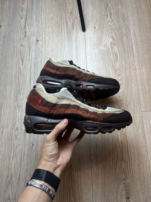 Nike Air Max 95 Brown Basalt Buty Sneakers Rap Drill Streetwear 46