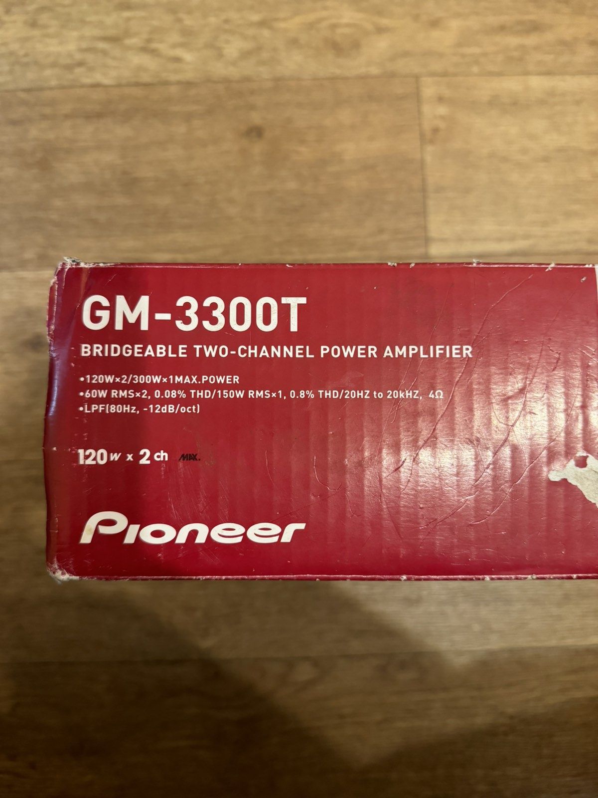 Усилитель Pioneer gm 3300t и сабвуфер alpine swg-844