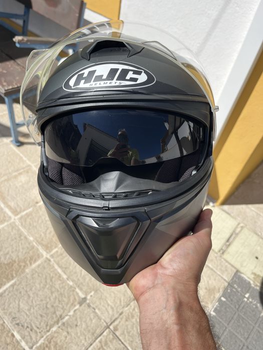 Vendo HJC i90 modular + intercomunicador HJC - usado mas em bom estado