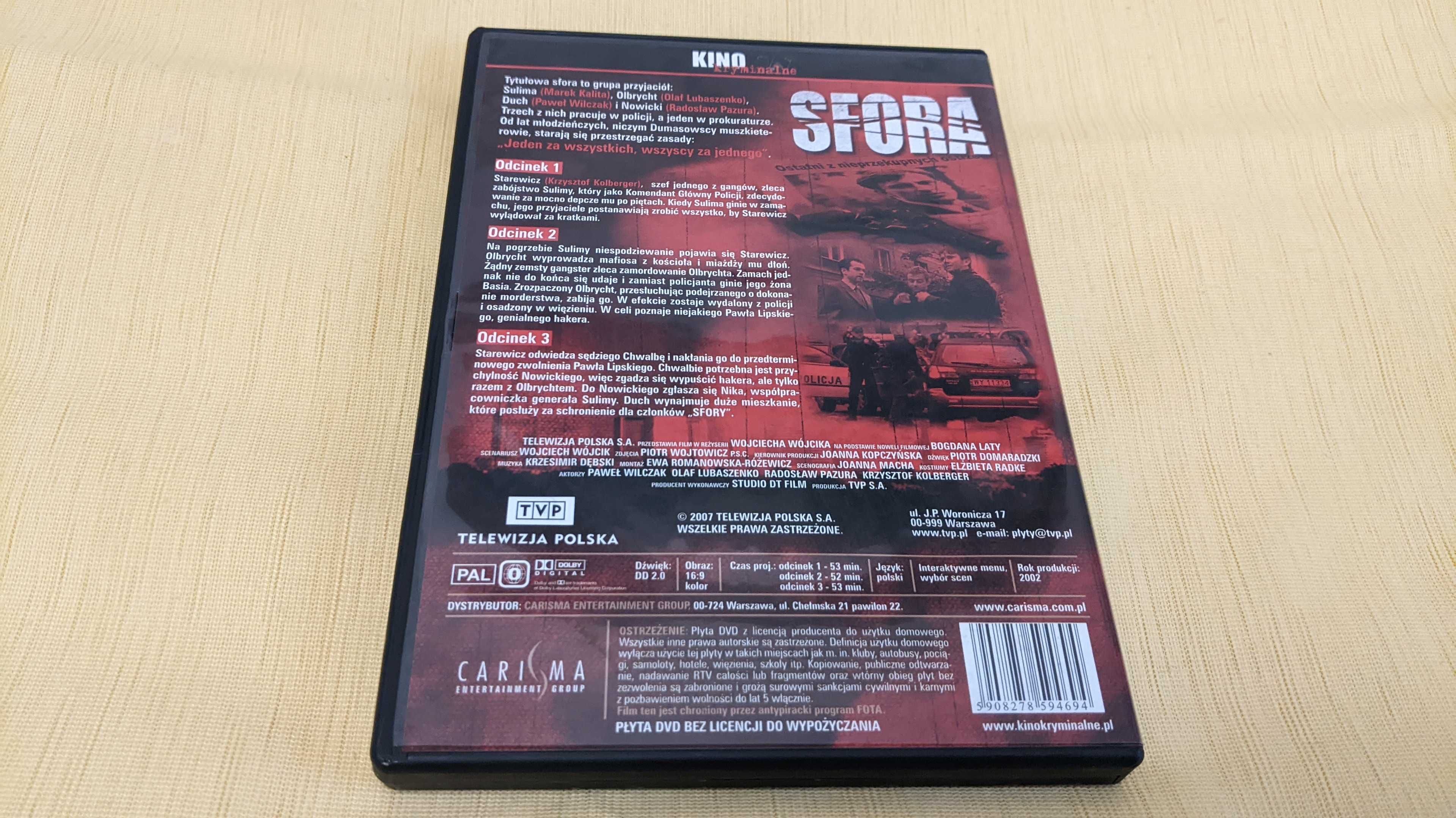 Sfora : odcinki 1-3 | DVD
