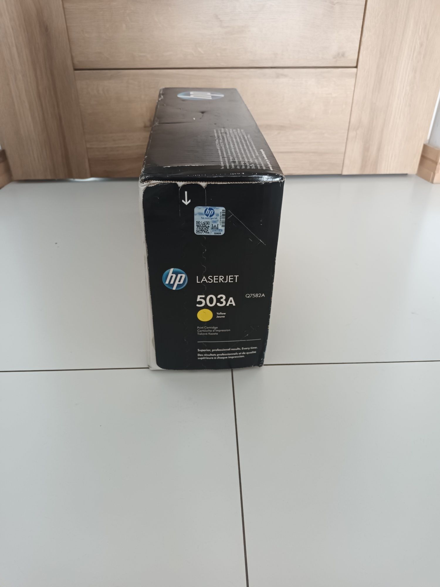 Toner HP 503A nowy yellow LaserJet 3505