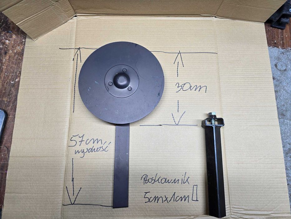 krój opielacza pielnika do obcinania pędów truskawek redełek 30cm