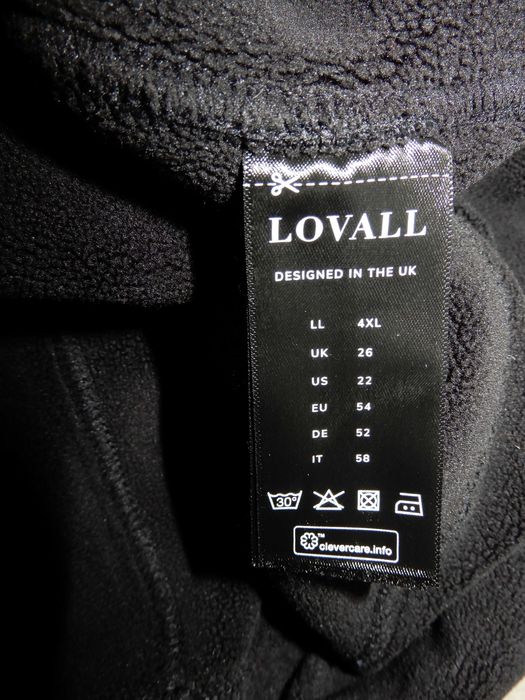 Getry legginsy ocieplane prążkowane czarne bawełna 54 7XL