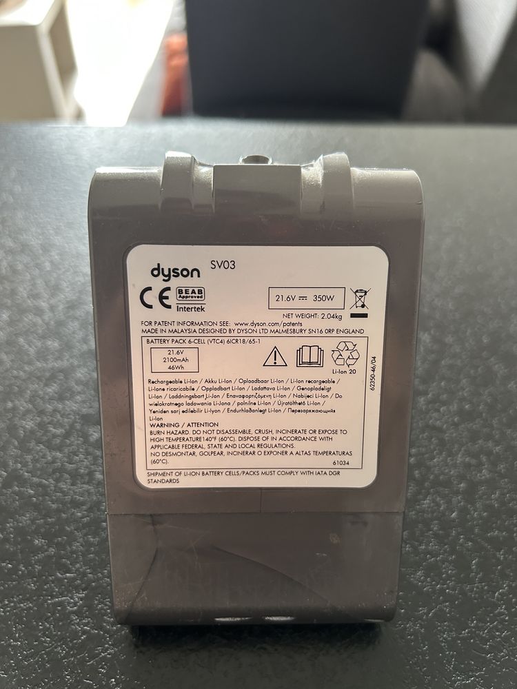 Bateria Dyson SV03