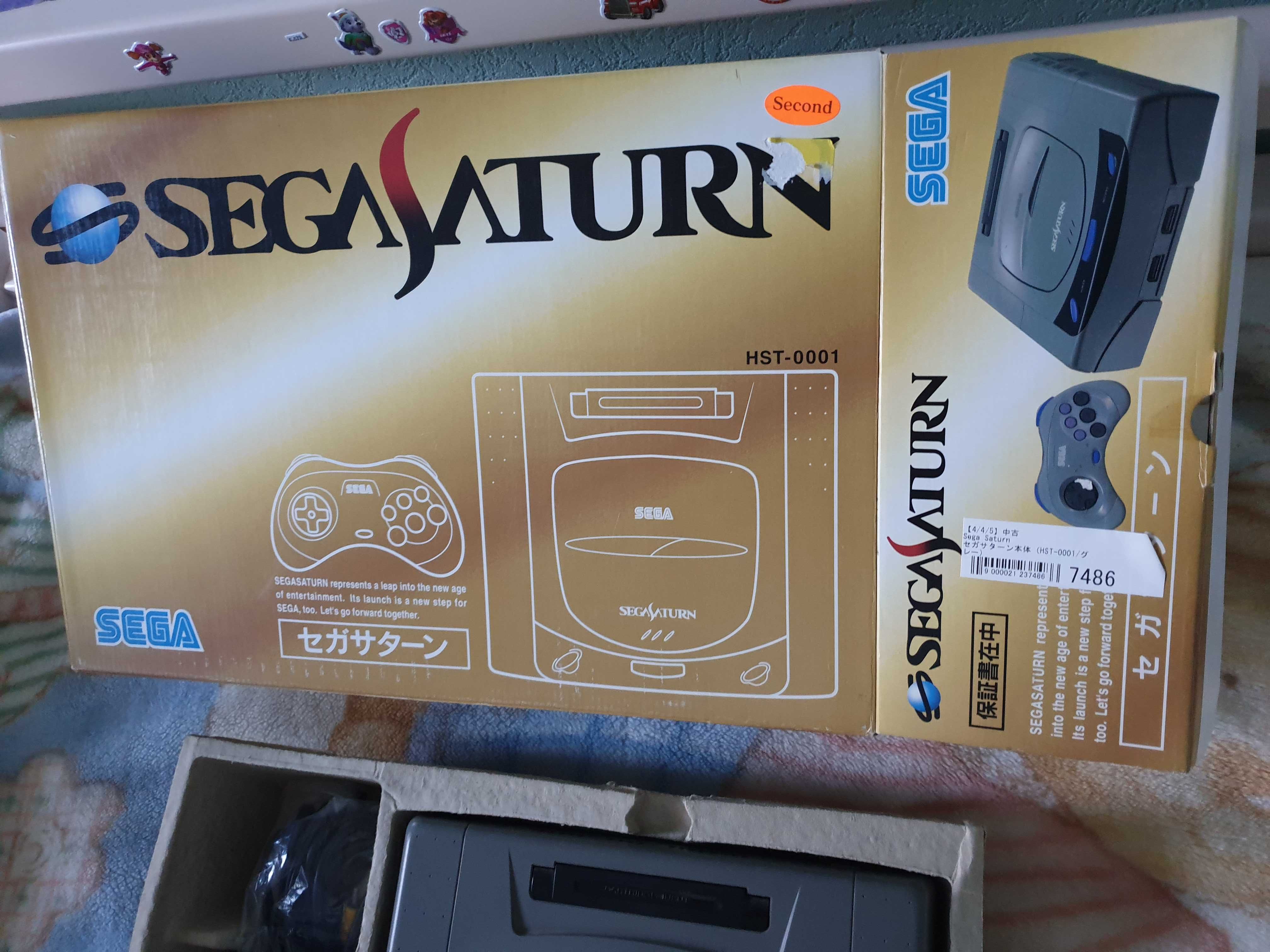Приставка Sega Saturn з коробкою регіон Японія