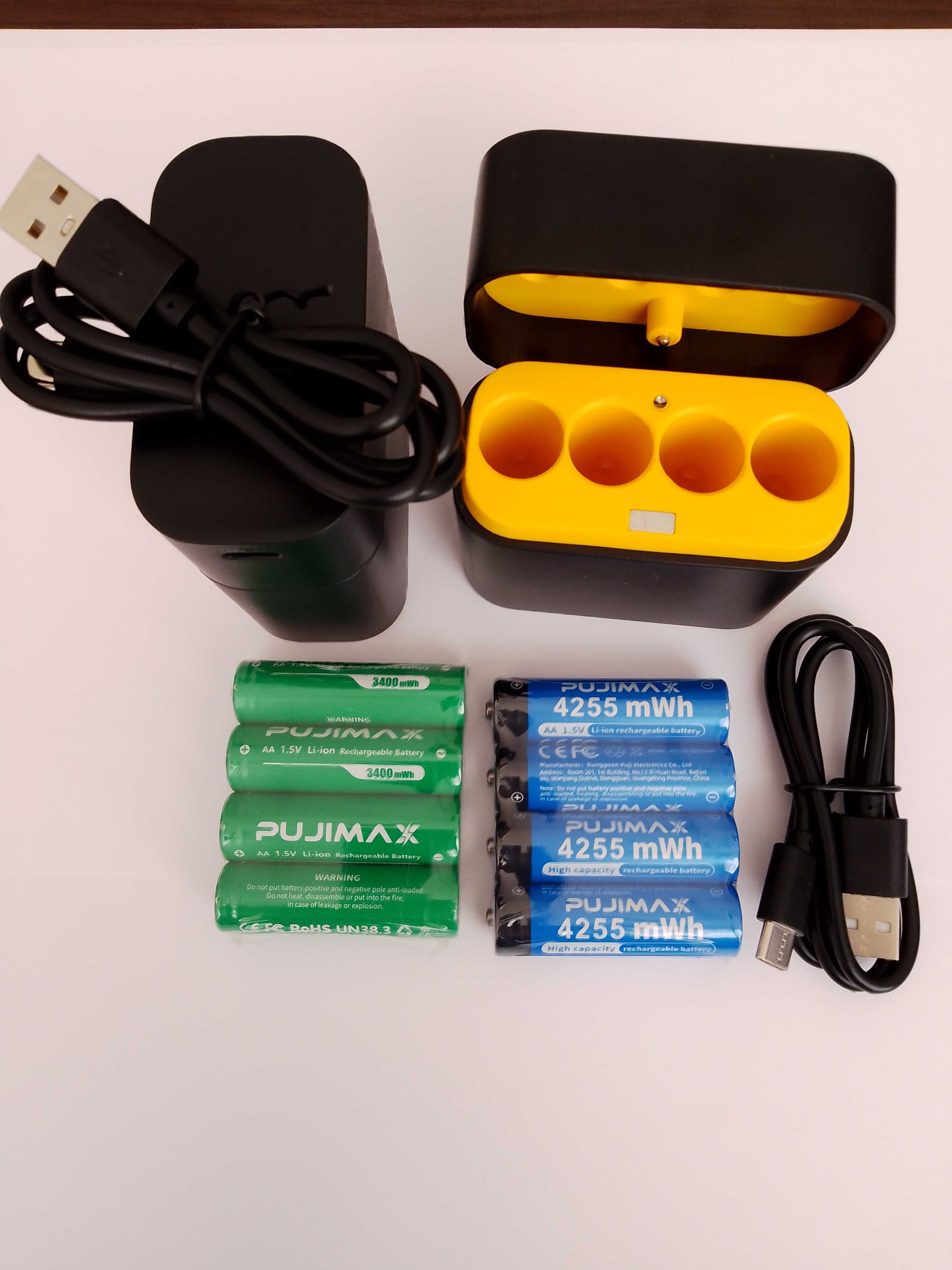 Акумулятори літій-іонні АА, ААА, Крона, 1,5V, 9V нові, низькі ціни