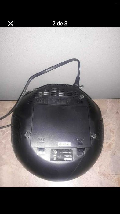 Radio com cd e com pilhas