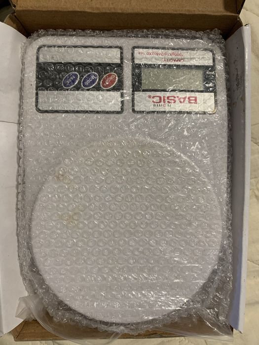 Balança de cozinha digital