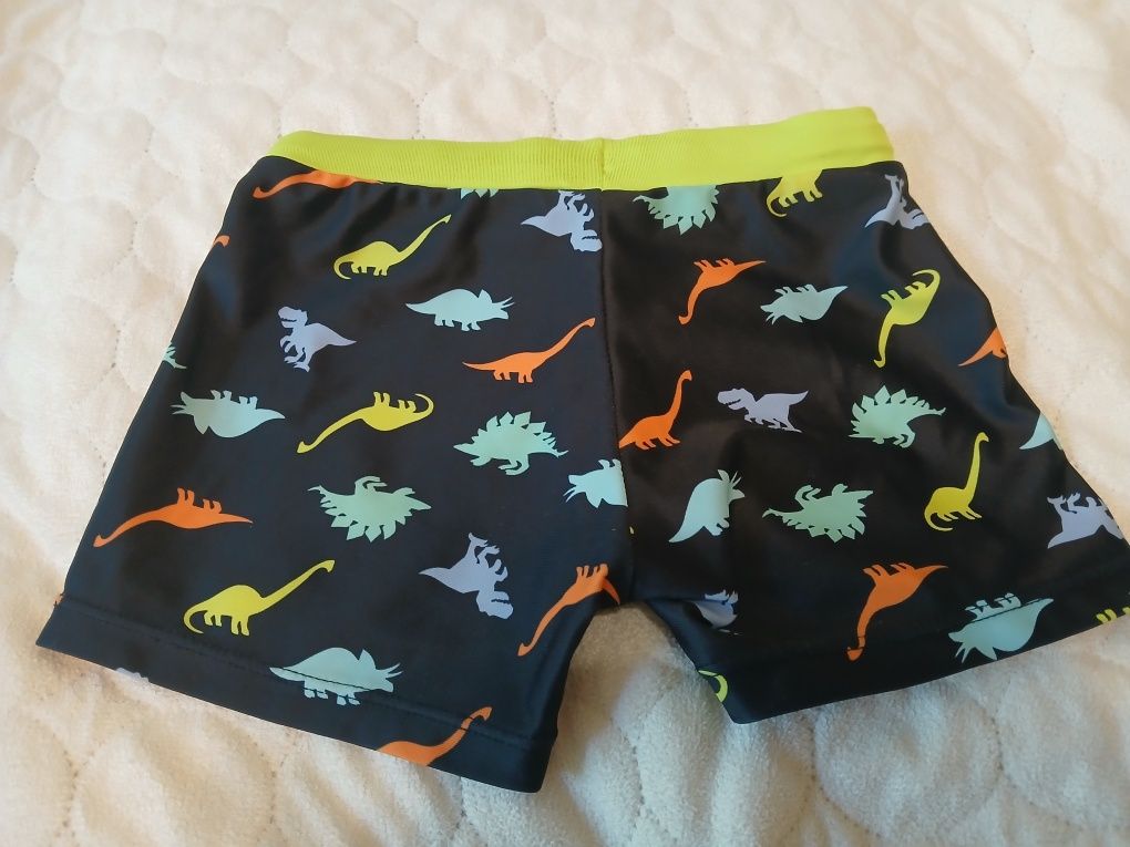 Kąpielówki roz 98/104 Rossmann dinozaury