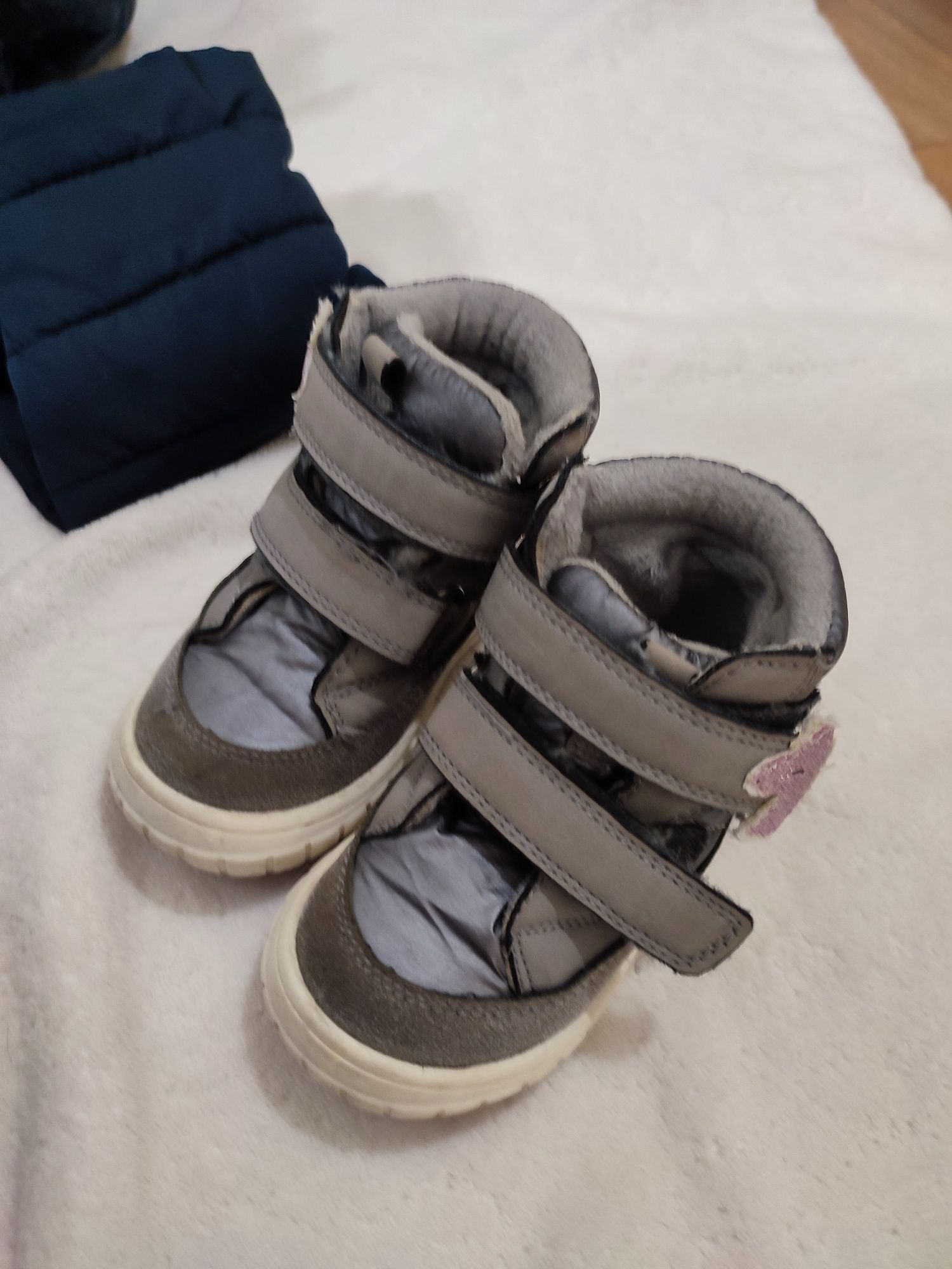 Komplet zimowy kurtka buty