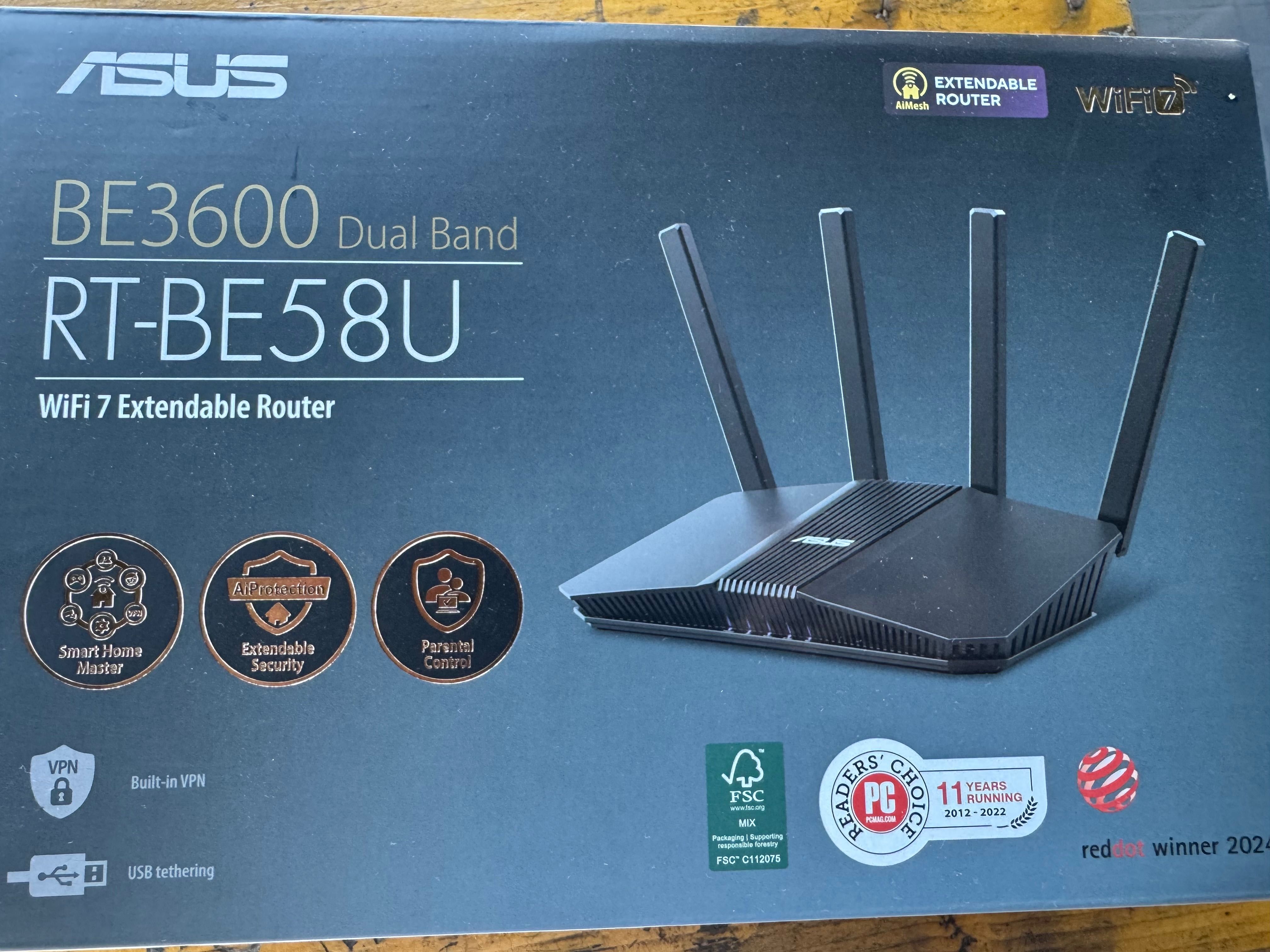 Роутер Asus BE3600