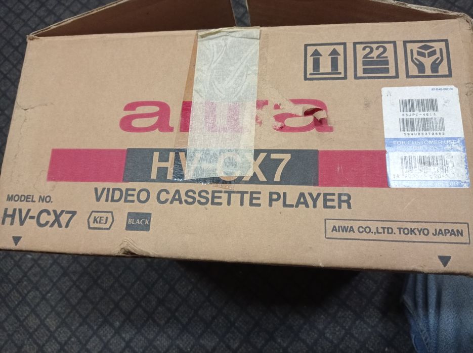 Видеоплеер видеомагнитофон Aiwa HV-CX707