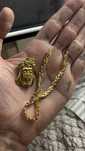 Ouro Cristo e Pulseira 19k
