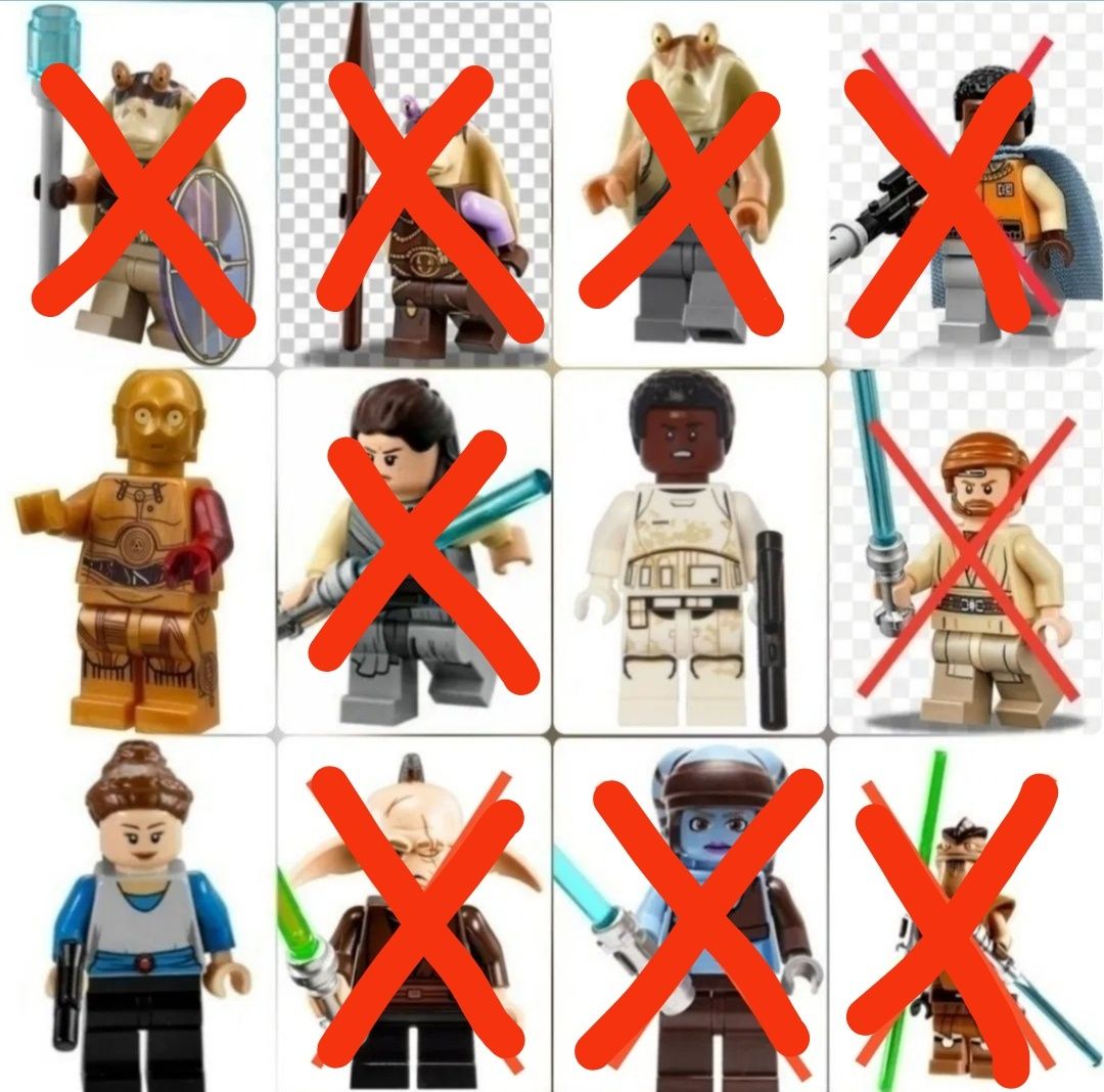 Minifiguras Star Wars compatível c/ Lego (Novos)