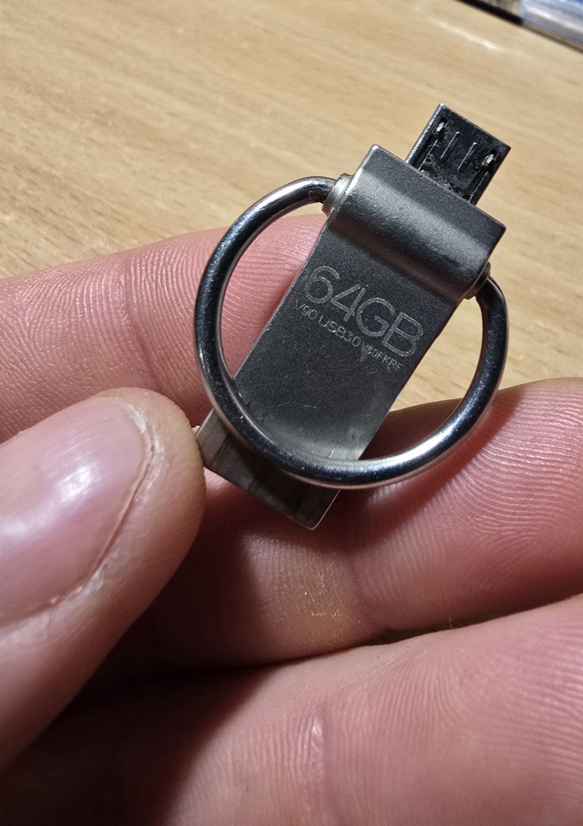 Флешка Еlget 64gb usb 3.0 to micro usb