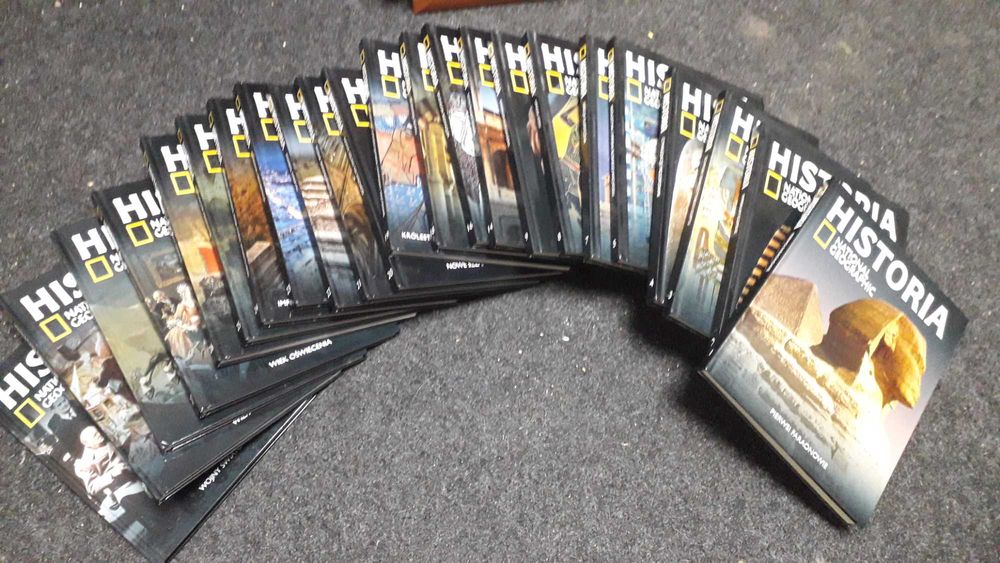 Kolekcja książek Historia National Geographic