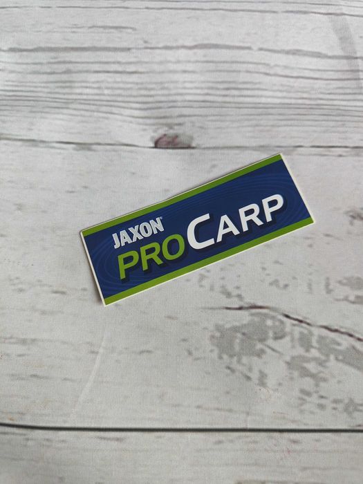Naklejka JAXON PRO CARP 9x3,2 cm ryby wędkarstwo