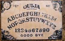 Tablica Ouija wywoływanie duchów halloween plansza spirytyzm