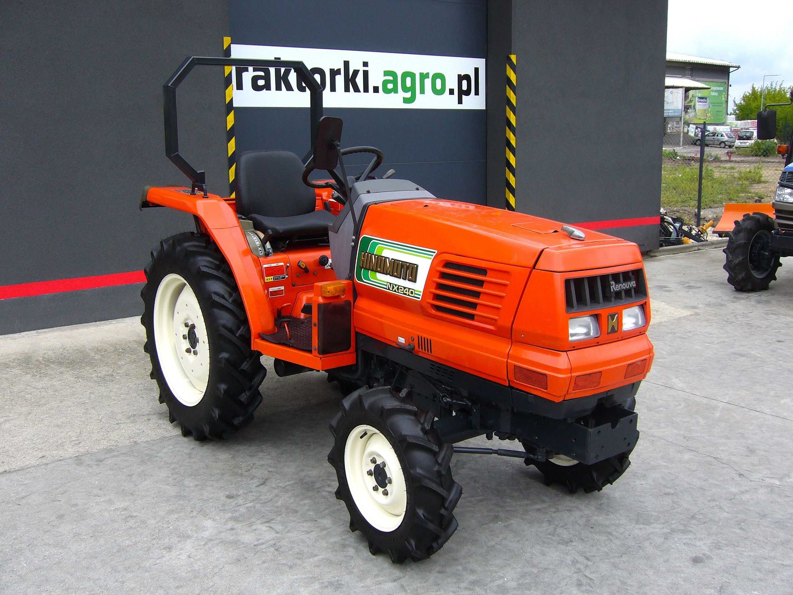 Traktorek Mini Ciągnik HINOMOTO NX240  24KM , traktorkiagropl