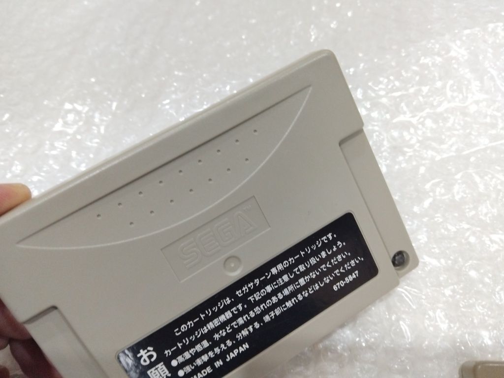 Sega Saturn Original Cartão Memoria Backup Memory