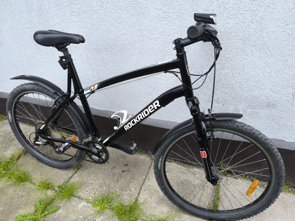 Rower 26"B TWIN ROCKRIDER Aluminium Shimano amortyzator