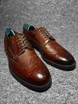 Чоловічі броги туфлі челсі TED BAKER Senape Leather Wingtip - 44(28см)