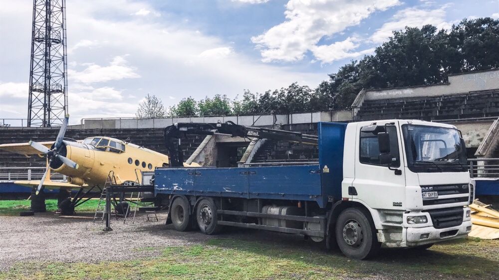 Вантажні перевезення до 12т. Послуги крана-маніпулятора.