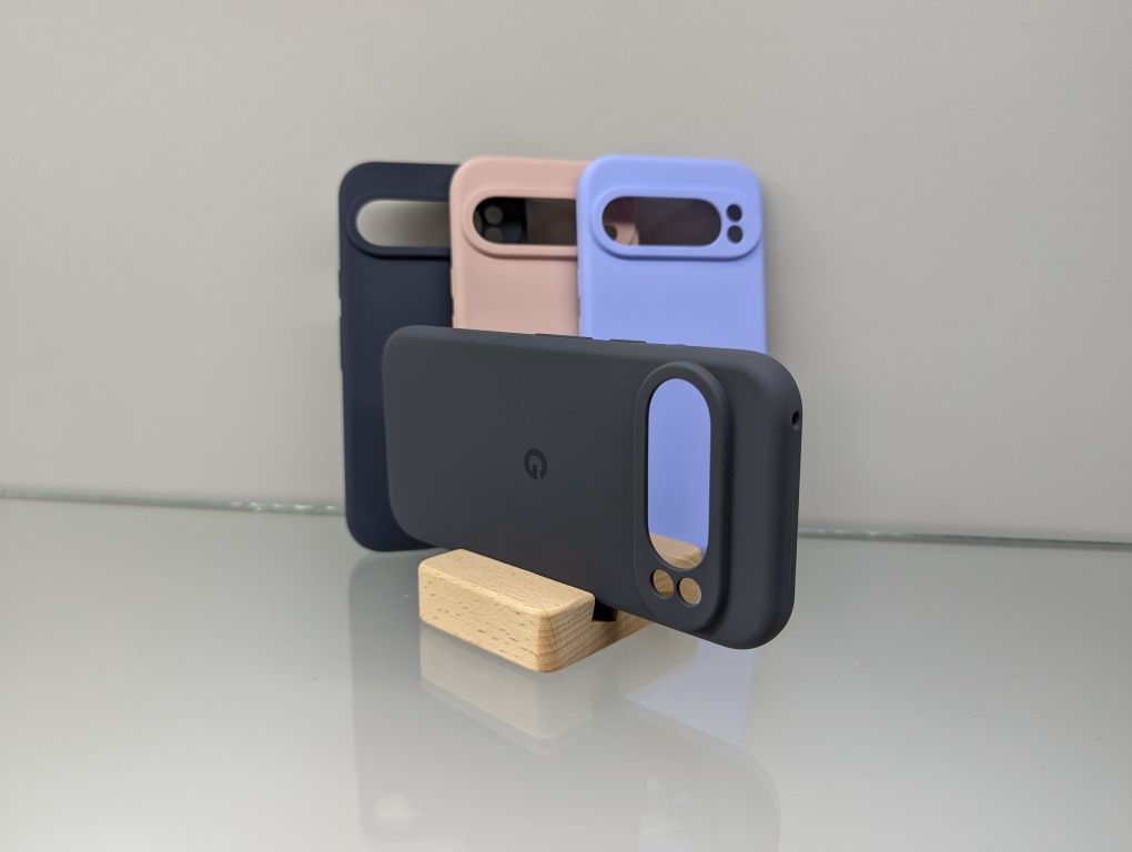 Google Pixel 9 Pro Противоударный чехол з логотипом софт тач Чохол