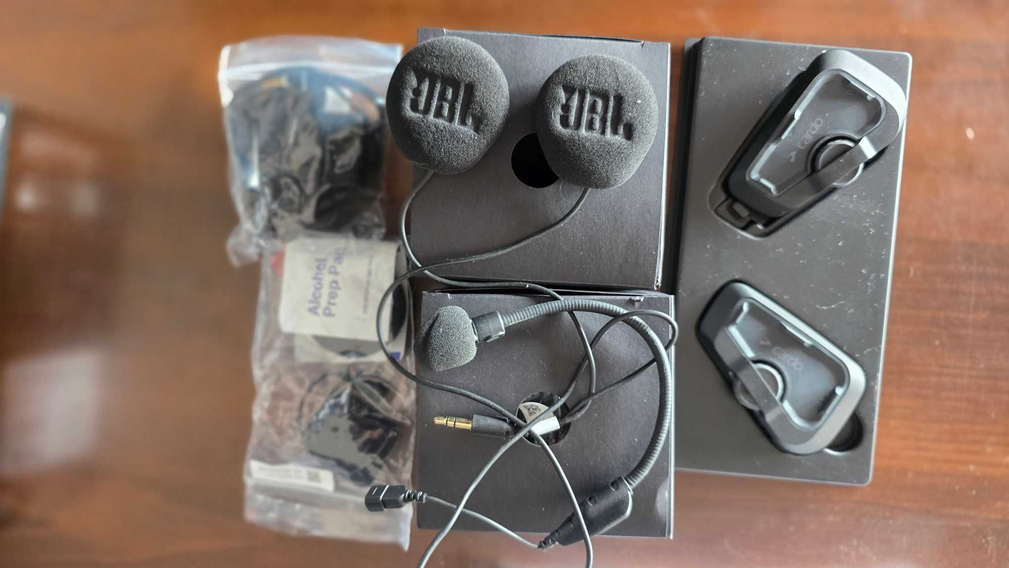 INTERCOM motocyklowy Cardo Freecom 4X DUO 2 kaski JBL uniwersalny