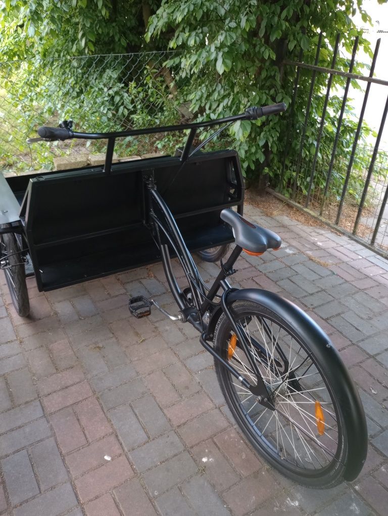 Riksza rowerowa do przewozu osób