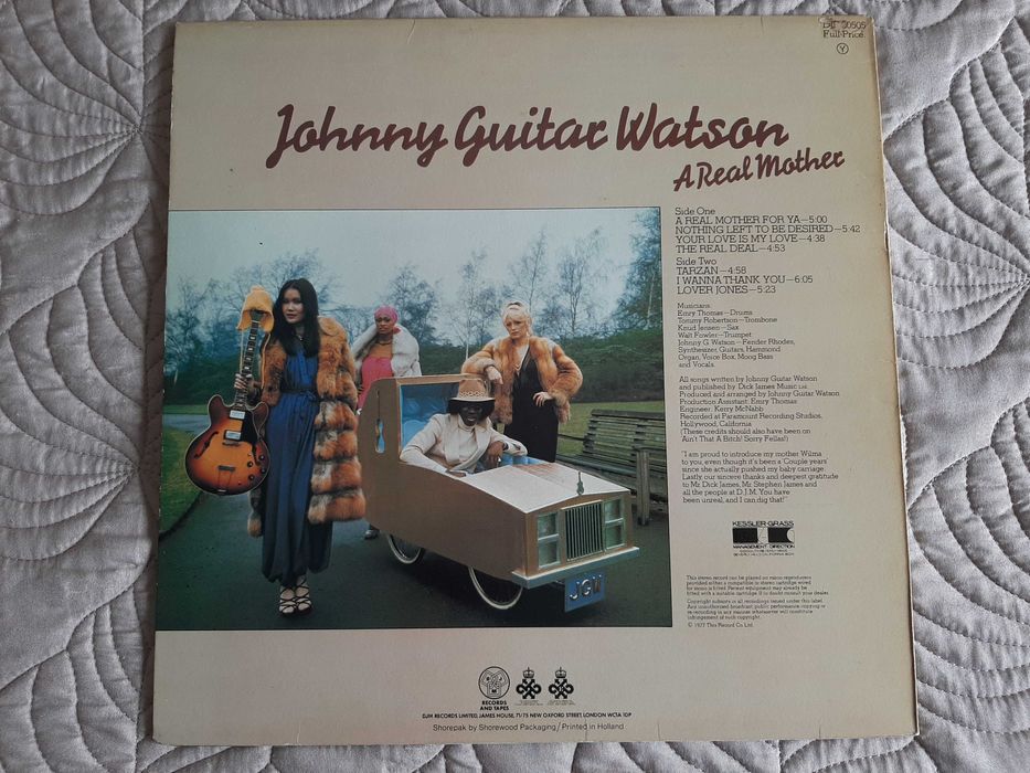 Johnny Guitar Watson - A Real Mother - Europa - Vinil LP