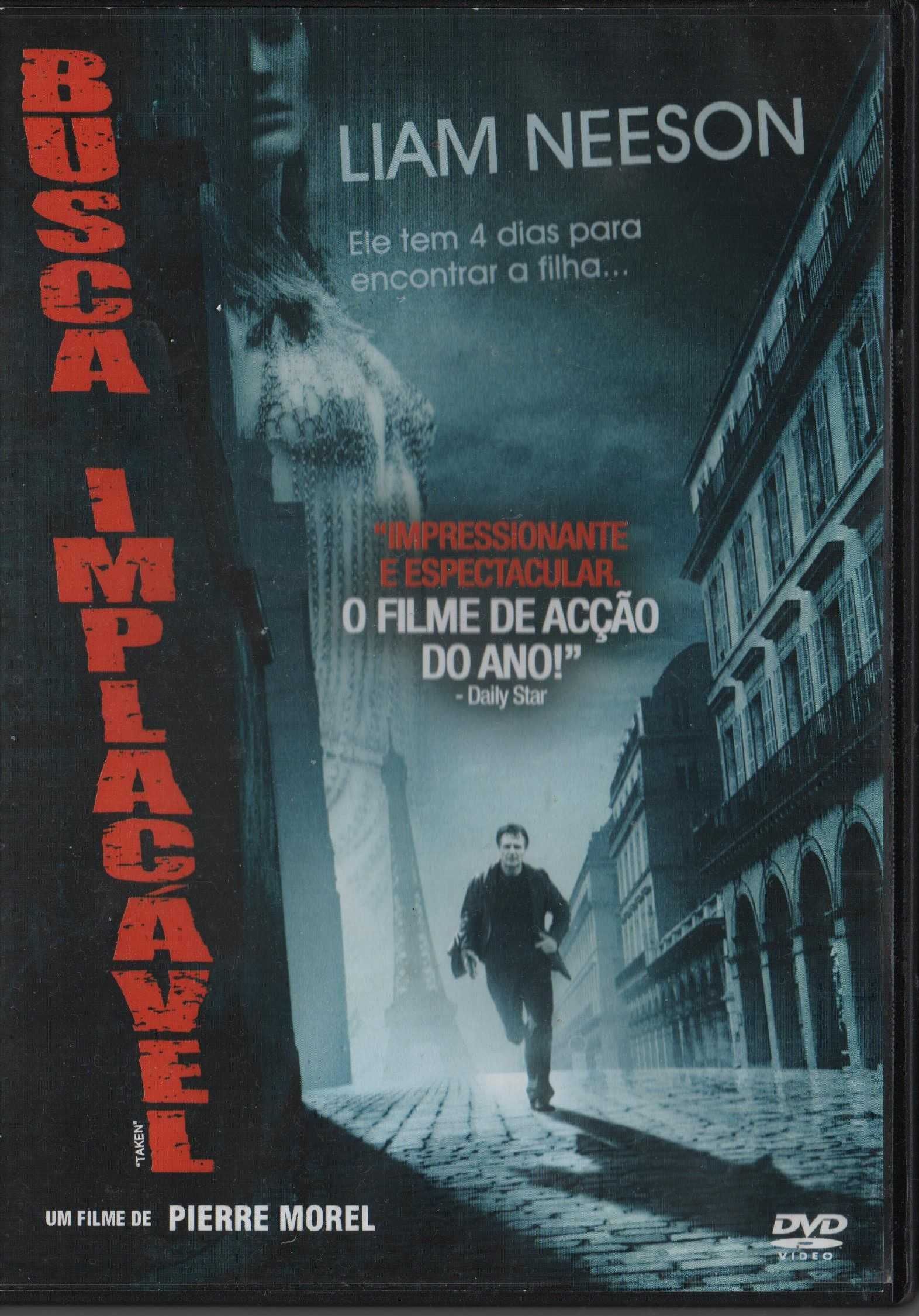 Dvd Busca Implacável - acção - Liam Neeson - extras