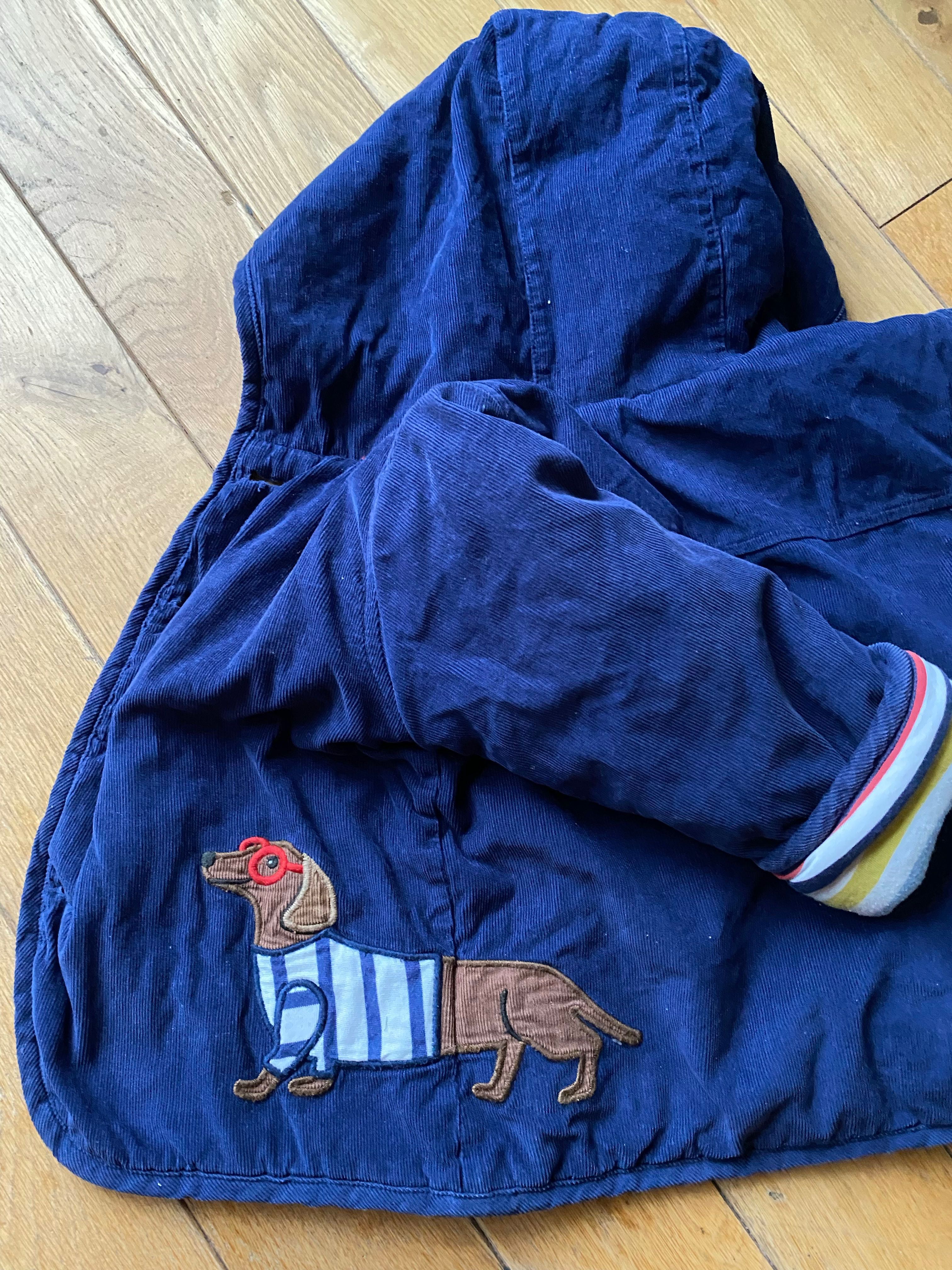 Mini Boden kurteczka przejściowa/bluza, jamnik, r. 98, 2-3 lata
