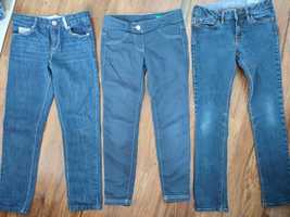 3 pary spodni r.128 GapKids, Denim