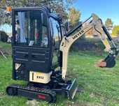 Minikoparka MEYER EX12 YANMAR (Skrętne ramię + Joystick) LEASING