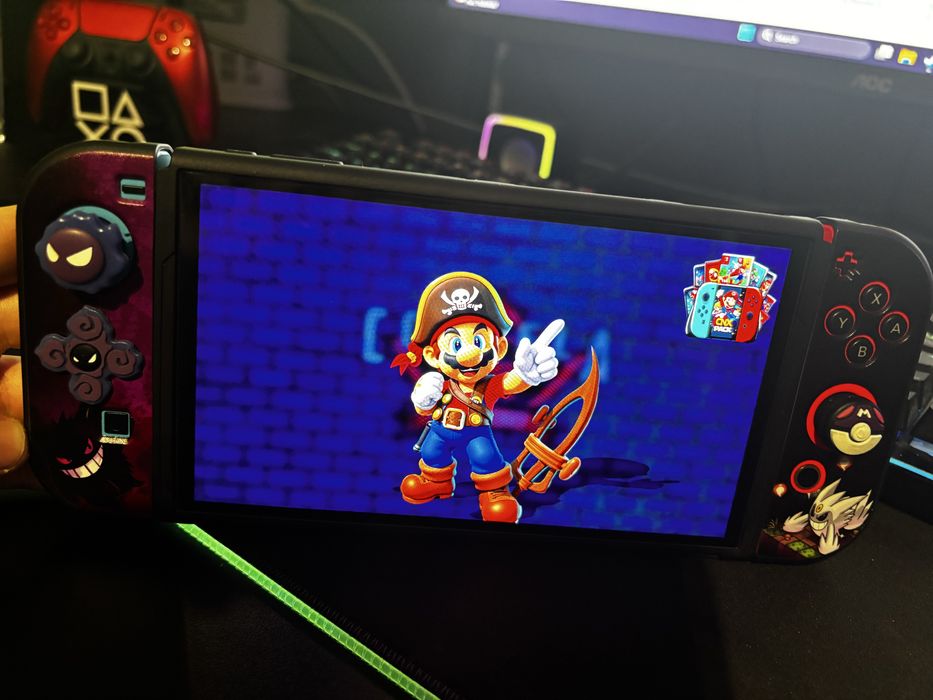 Nintendo Switch Oled Desbloqueada 256GB