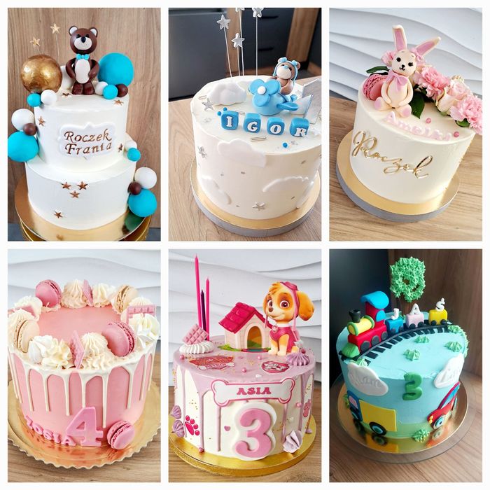 Lizaki bezowe minibezy muffinki minidesery urodziny słodki stół