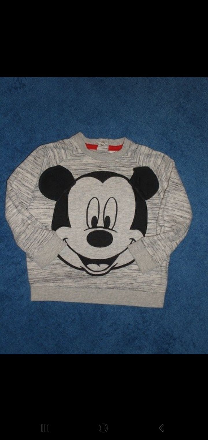 Disney bluza z MIKI 12-18 mies.