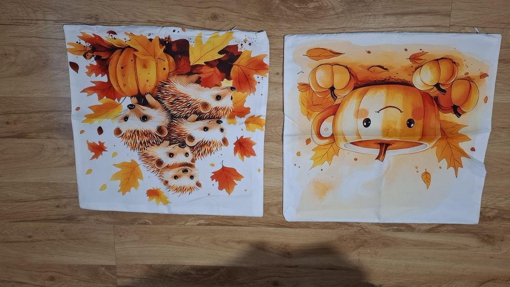 Poszewki 40x40  jesienne