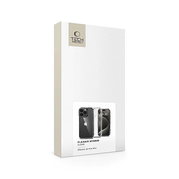 Tech-Protect Flexair Hybrid Iphone 16 Pro Max Clear