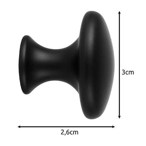 Uchwyt Meblowy Gałka 10 szt Uchwyty Meblowe Matowe 30 mm do Szafki