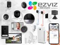 IP камера поворотная 2Mp Ezviz CS-H1C 6C CB1 BM1 видео няня глазок