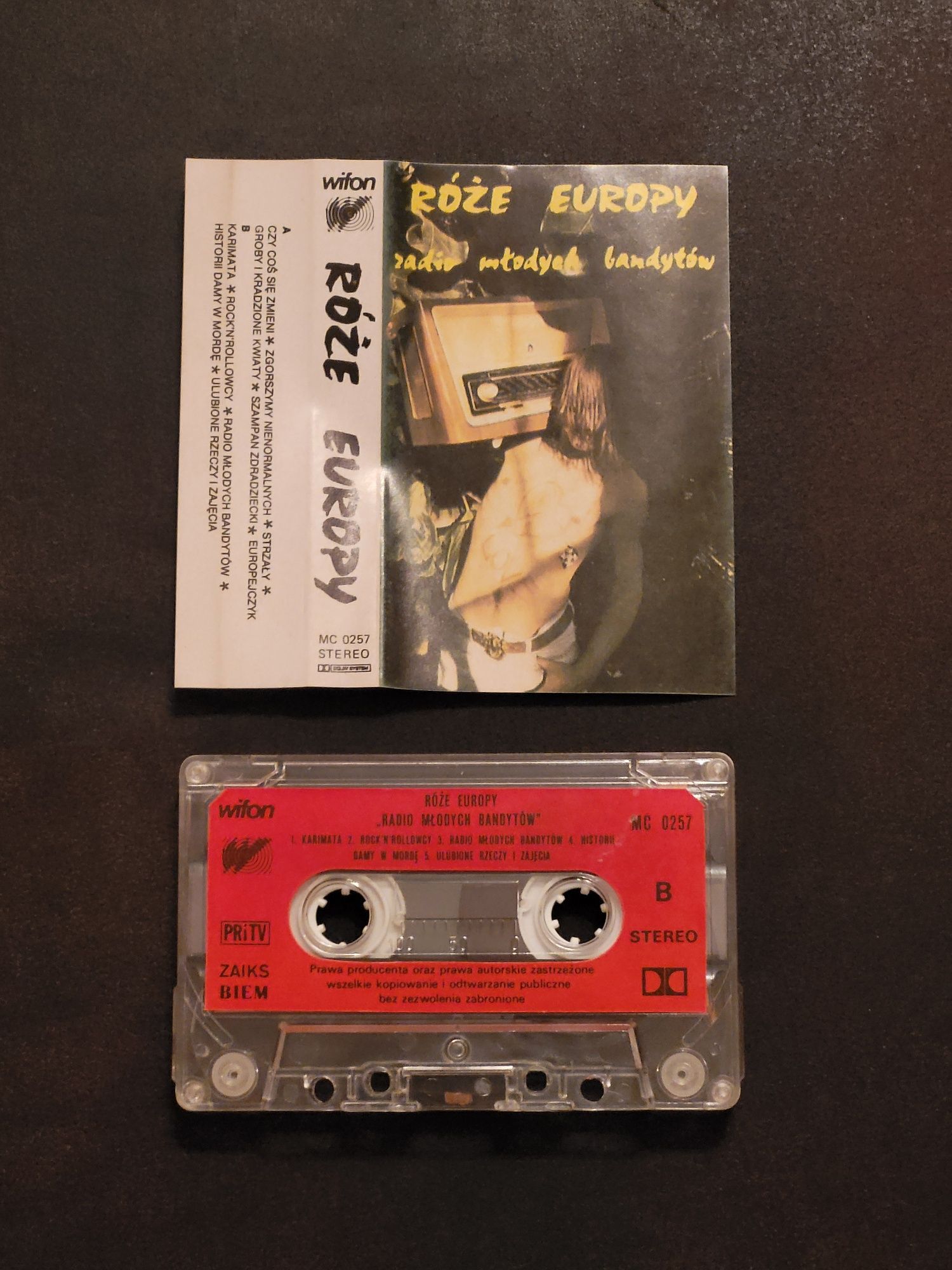 Róże Europy radio młodych bandytów