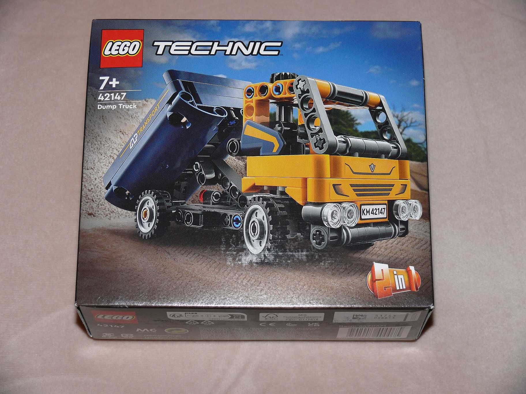 Lego technic 42147 NOWY - wywrotka/koparka